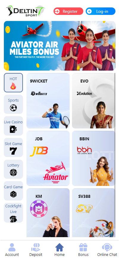 deltin game login